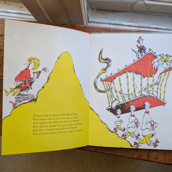 1st Edition Dr. Seuss If I Ran the Zoo 1950 Good Condition Hard Cover - Picture 6 of 10